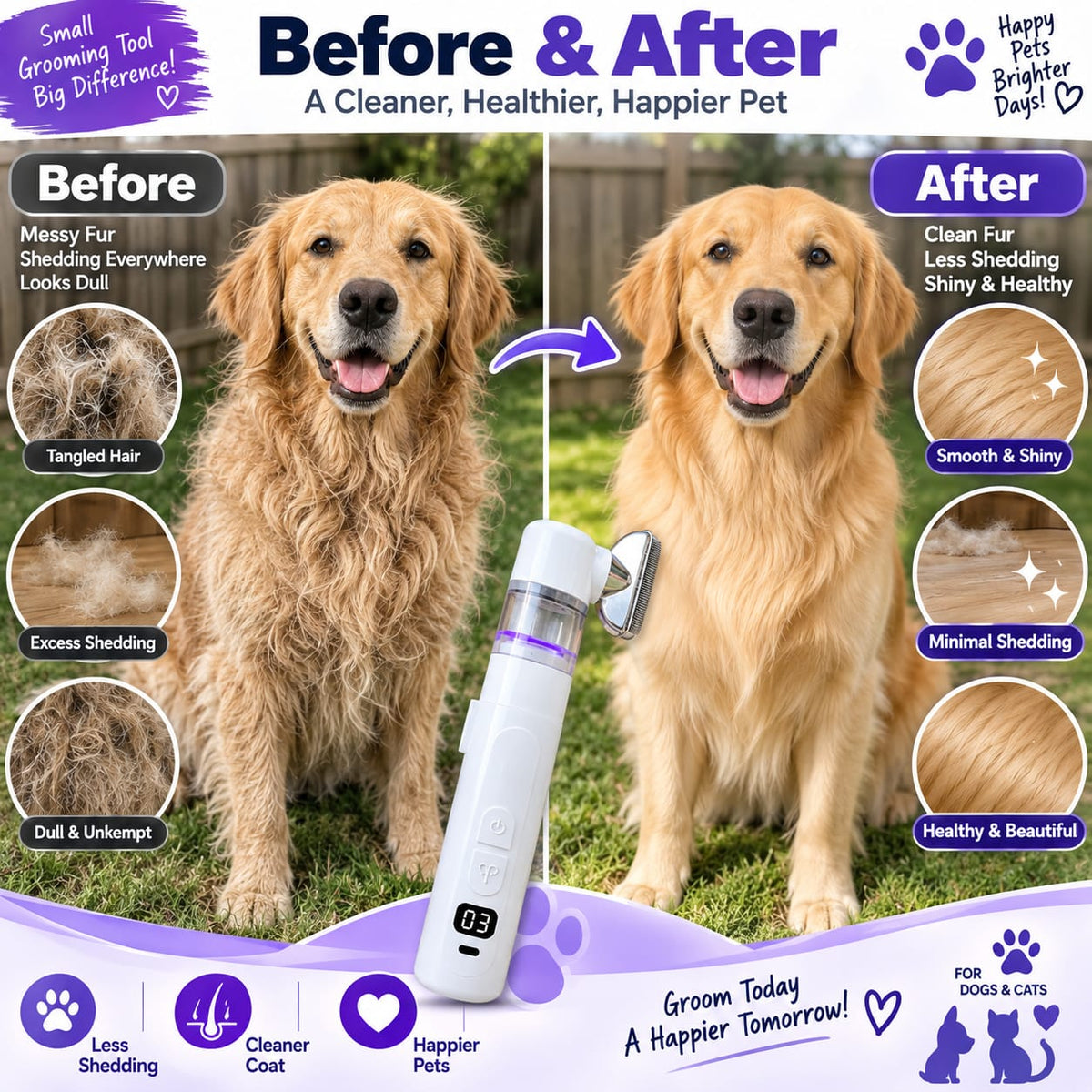 Two-in-one Electric Pet Hair Removal